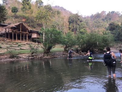 Pauline Delallee and Family | Chiang Mai Trekking | Le meilleur trekking à Chiang Mai avec Piroon Nantaya